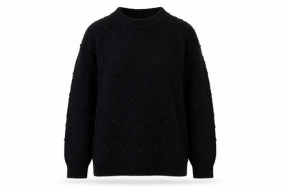Womens UK Size M Marks and Spencer Black Pullover Jumper