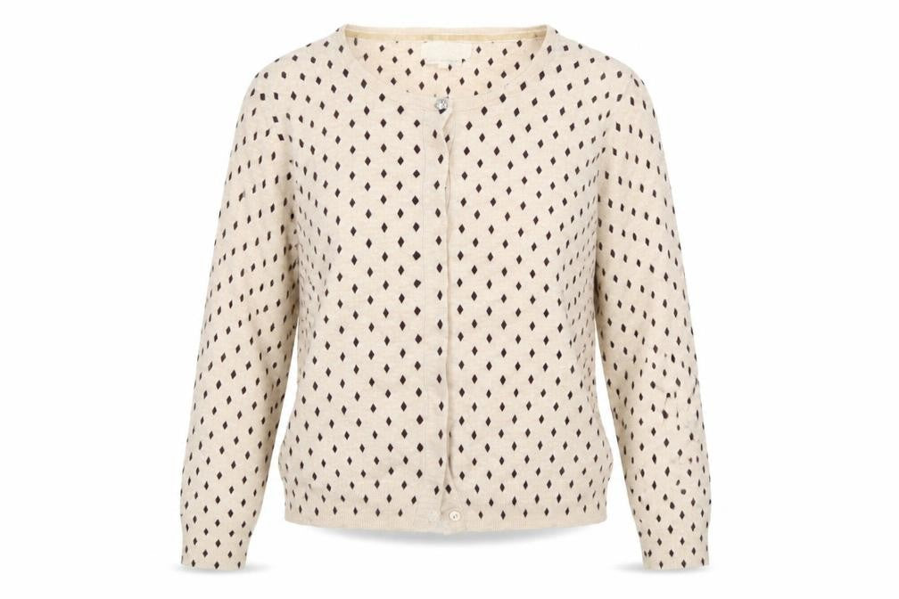 Womens UK Size 14 NEXT Beige Cardigan Jumper