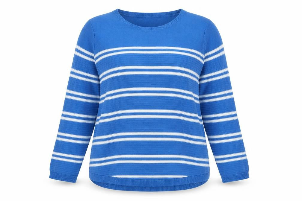 Womens UK Size XL Lily Morgan Blue Pullover Jumper