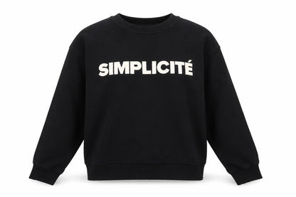 Womens UK Size 12 H&M Black Pullover Sweatshirt