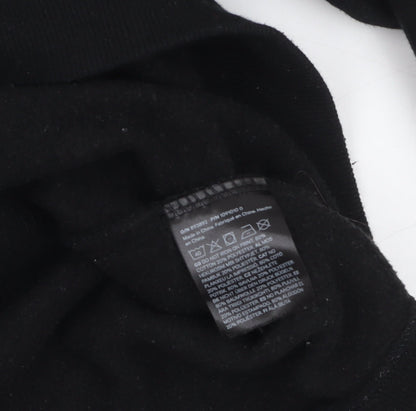 Womens UK Size 12 H&M Black Pullover Sweatshirt