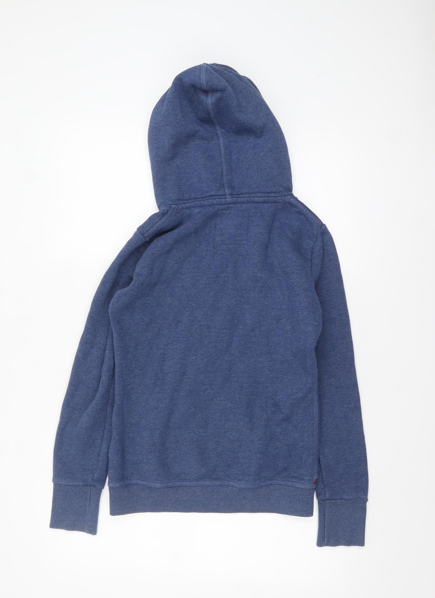 Womens UK Size XS Superdry Blue Pullover Hoodie