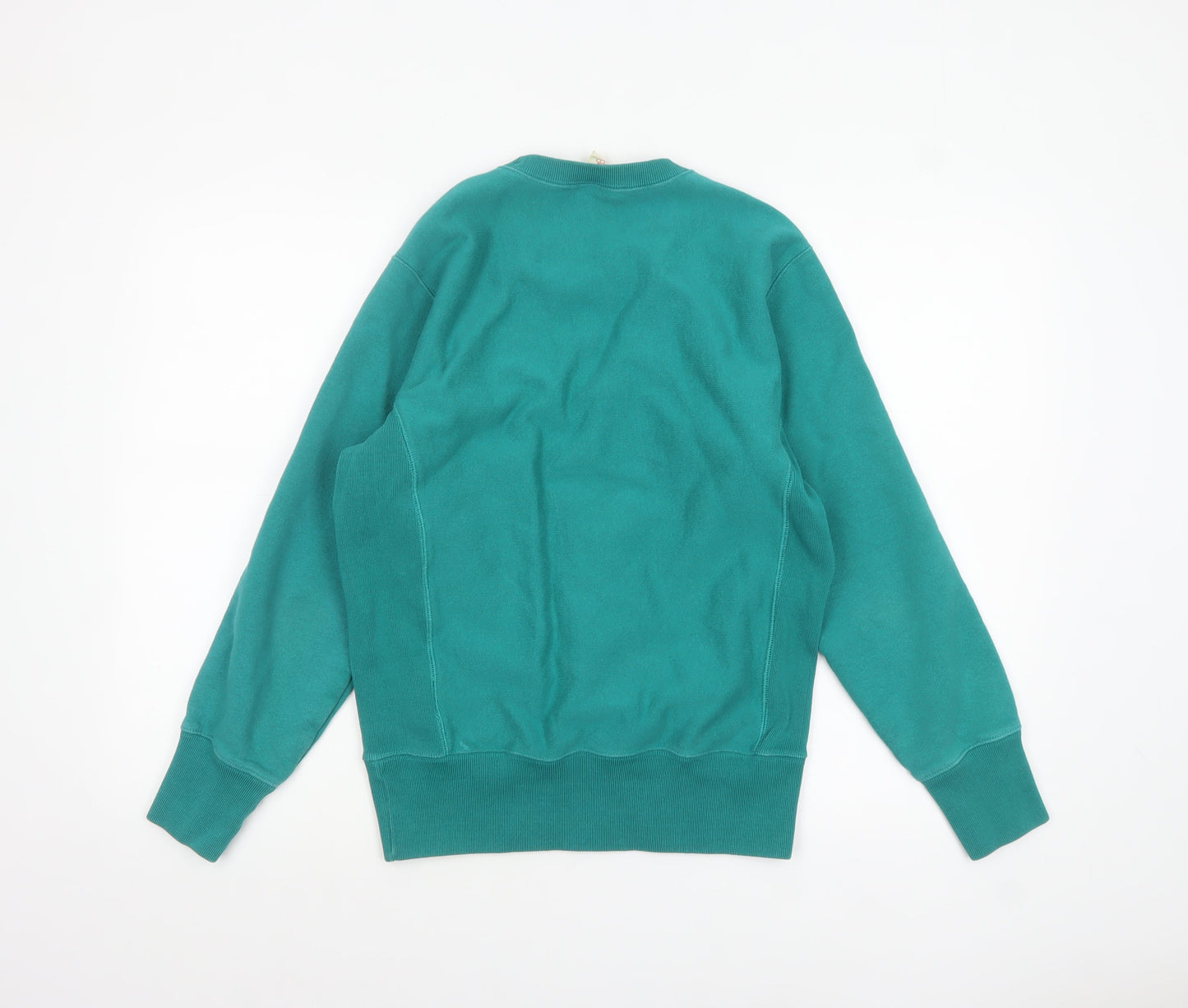 Womens UK Size M Champion Green Pullover Sweatshirt