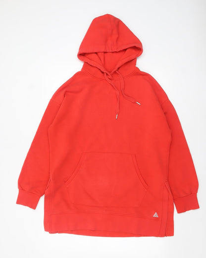 Womens UK Size 12 NEXT Red Pullover Hoodie