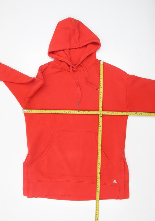 Womens UK Size 12 NEXT Red Pullover Hoodie