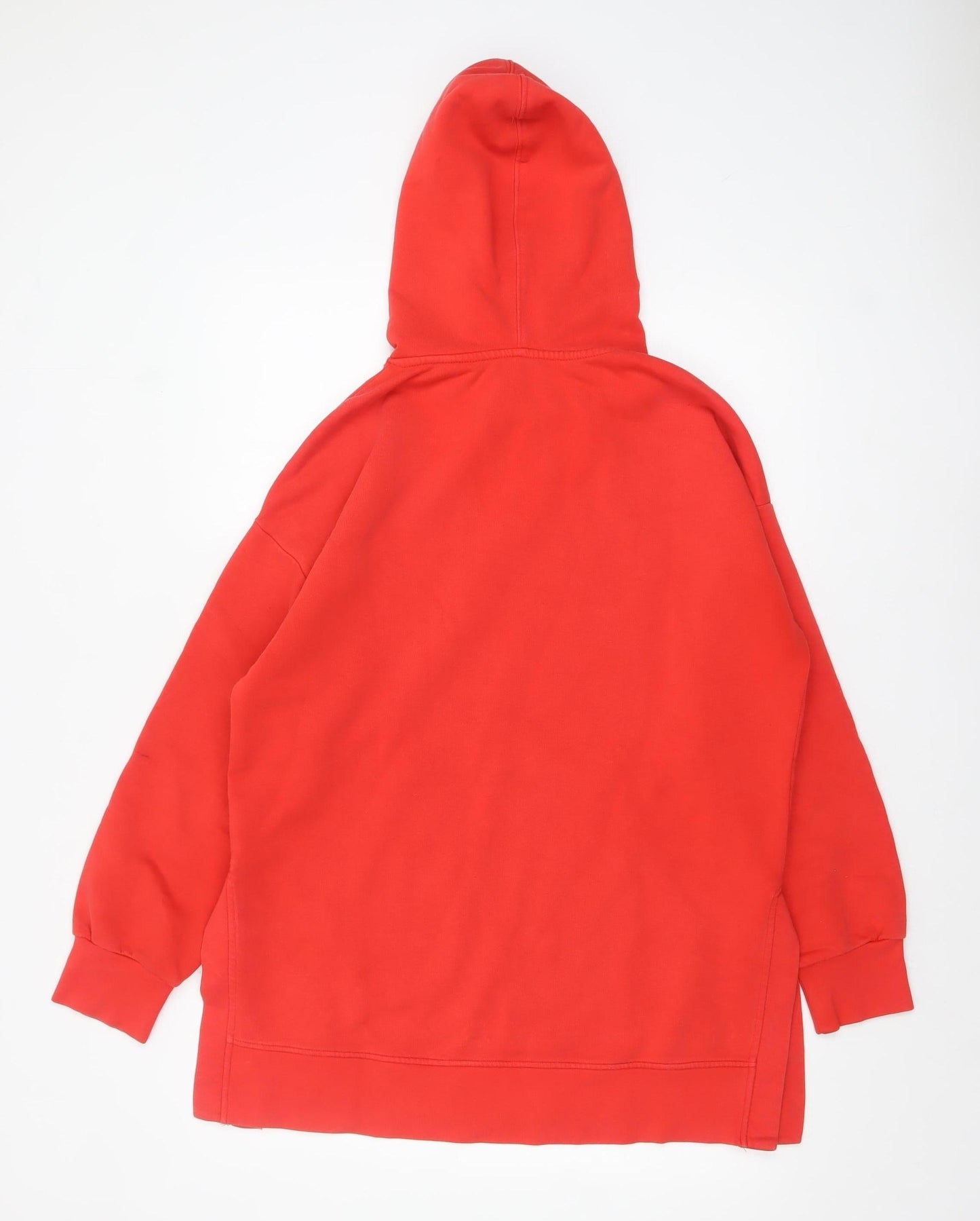 Womens UK Size 12 NEXT Red Pullover Hoodie