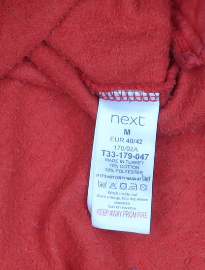 Womens UK Size 12 NEXT Red Pullover Hoodie