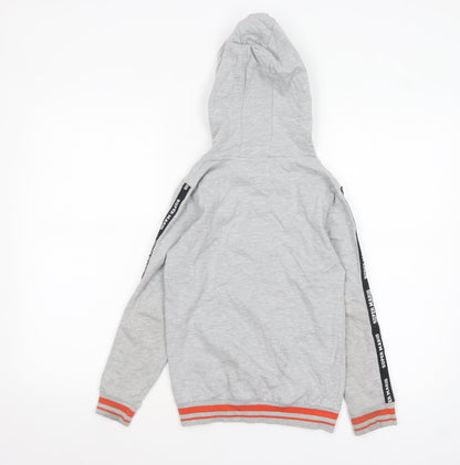 Boys UK Size 8 Years Super Mario Grey Pullover Hoodie