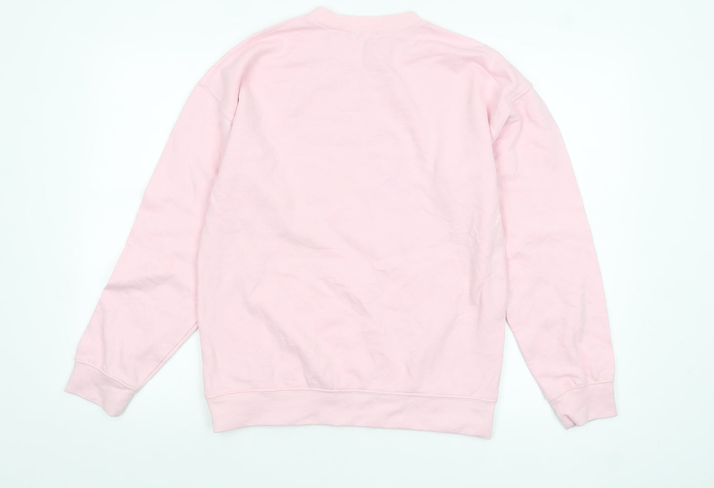 Womens UK Size 8 Boohoo Pink Pullover Sweatshirt