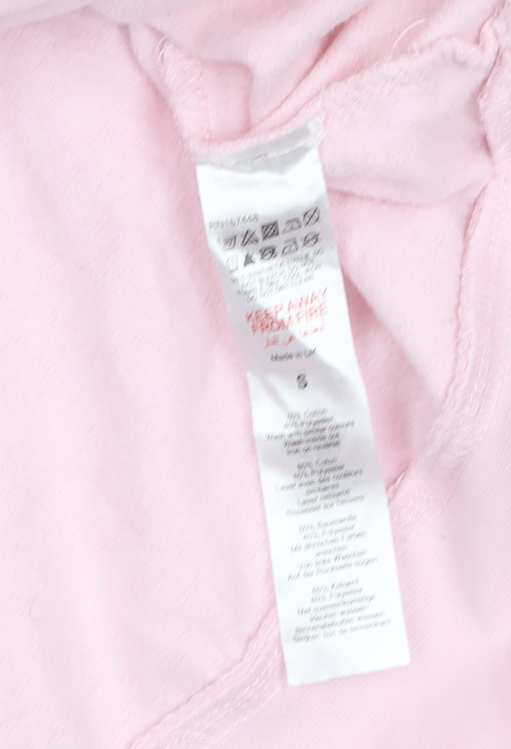 Womens UK Size 8 Boohoo Pink Pullover Sweatshirt
