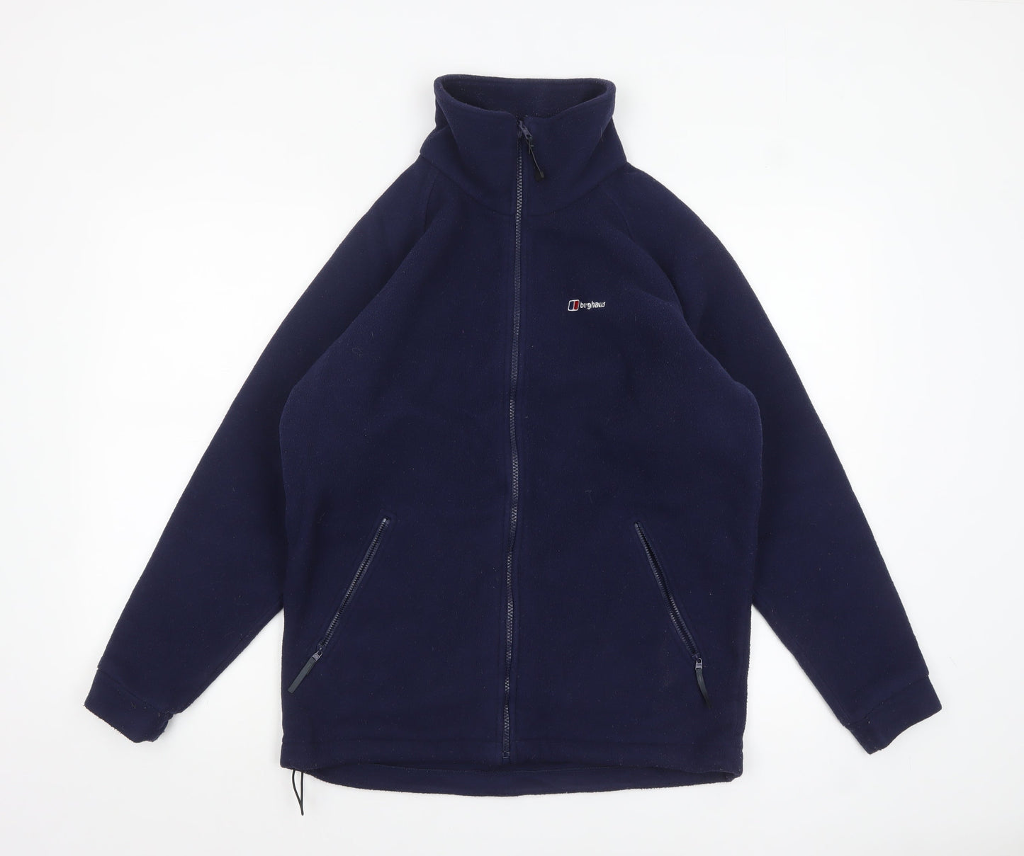 Berghaus Womens Blue Fleece Full Zip Outdoor Jacket Size 10
