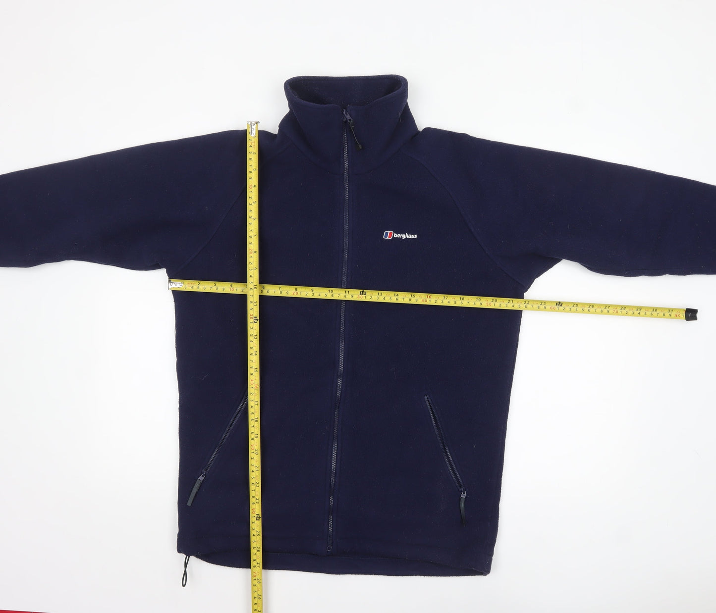 Berghaus Womens Blue Fleece Full Zip Outdoor Jacket Size 10
