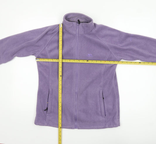 Trespass Women's Purple Full Zip Fleece Jacket Size M
