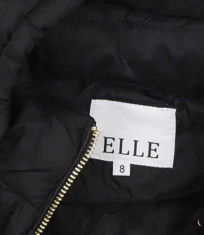 Womens UK Size 8 ELLE Black Puffer Jacket