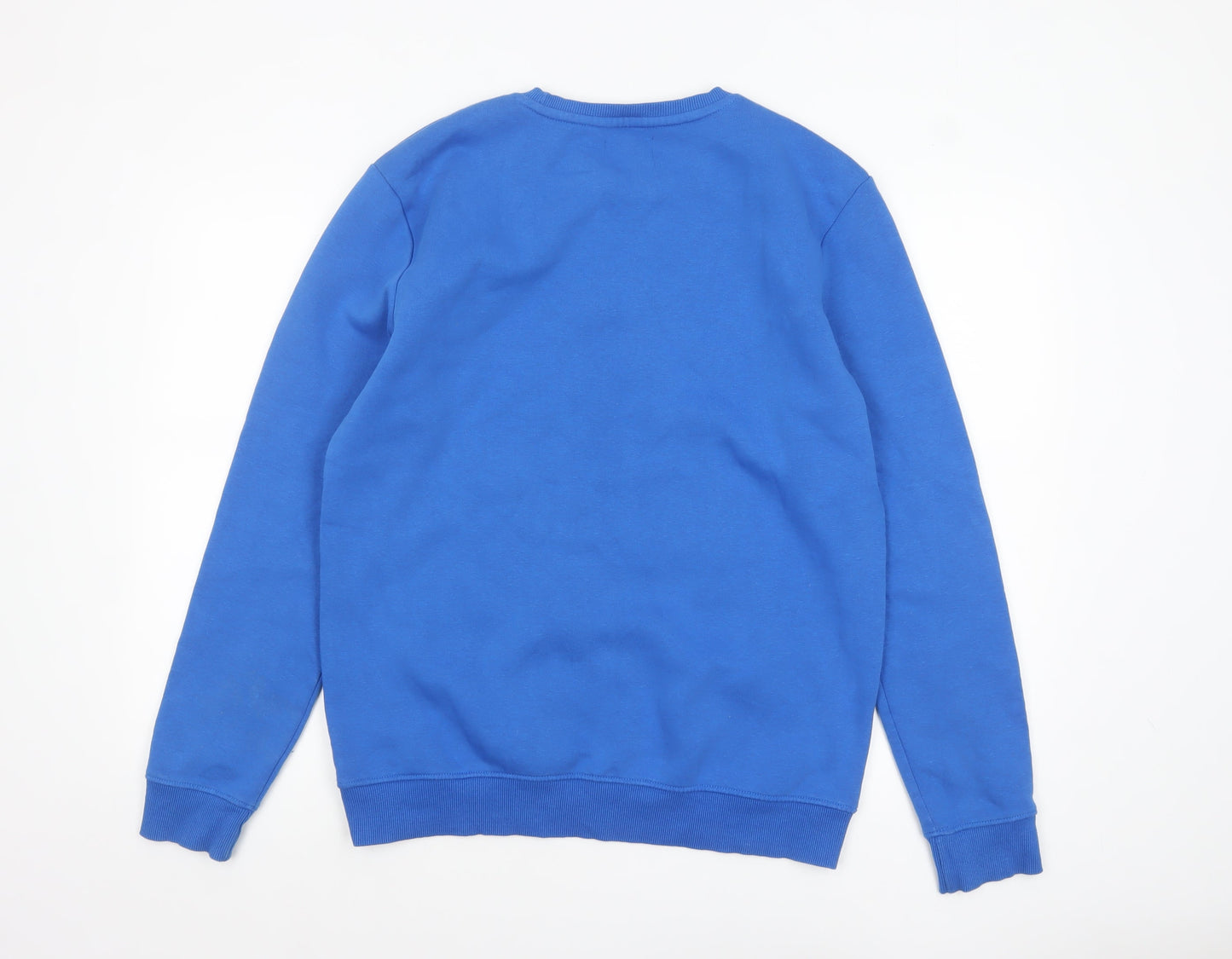 Mens UK Size M M&Co Blue Pullover Sweatshirt