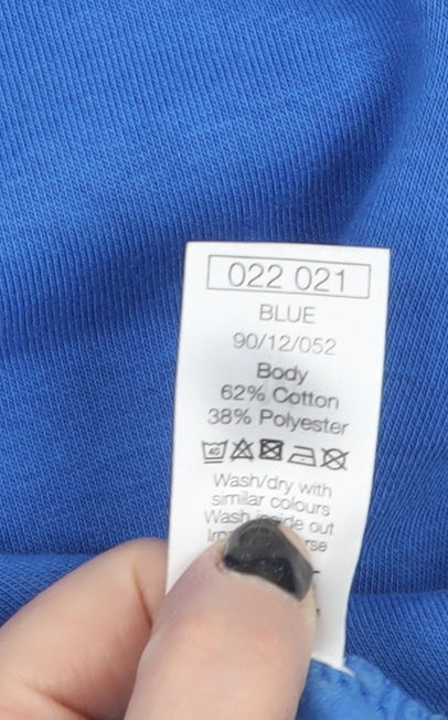 Mens UK Size M M&Co Blue Pullover Sweatshirt