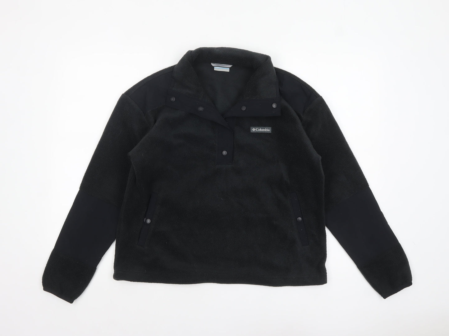 Womens UK Size L Columbia Black Pullover Sweatshirt