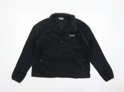 Womens UK Size L Columbia Black Pullover Sweatshirt