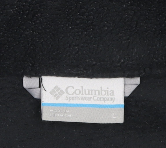 Womens UK Size L Columbia Black Pullover Sweatshirt