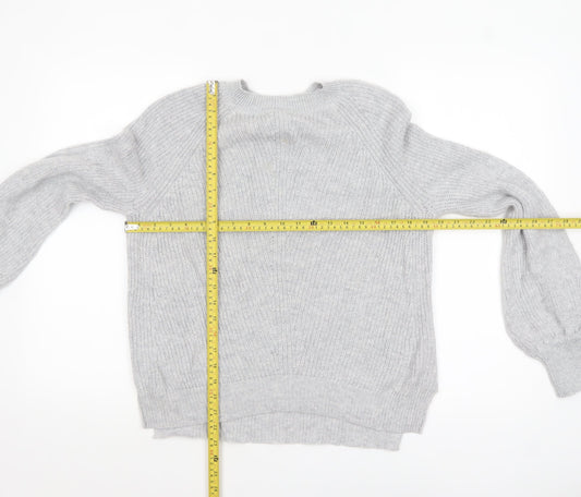 Marks and Spencer Women’s Grey Alpaca Knit Jumper Size S