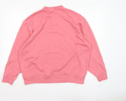 Womens UK Size 8 adidas Pink Pullover Sweatshirt