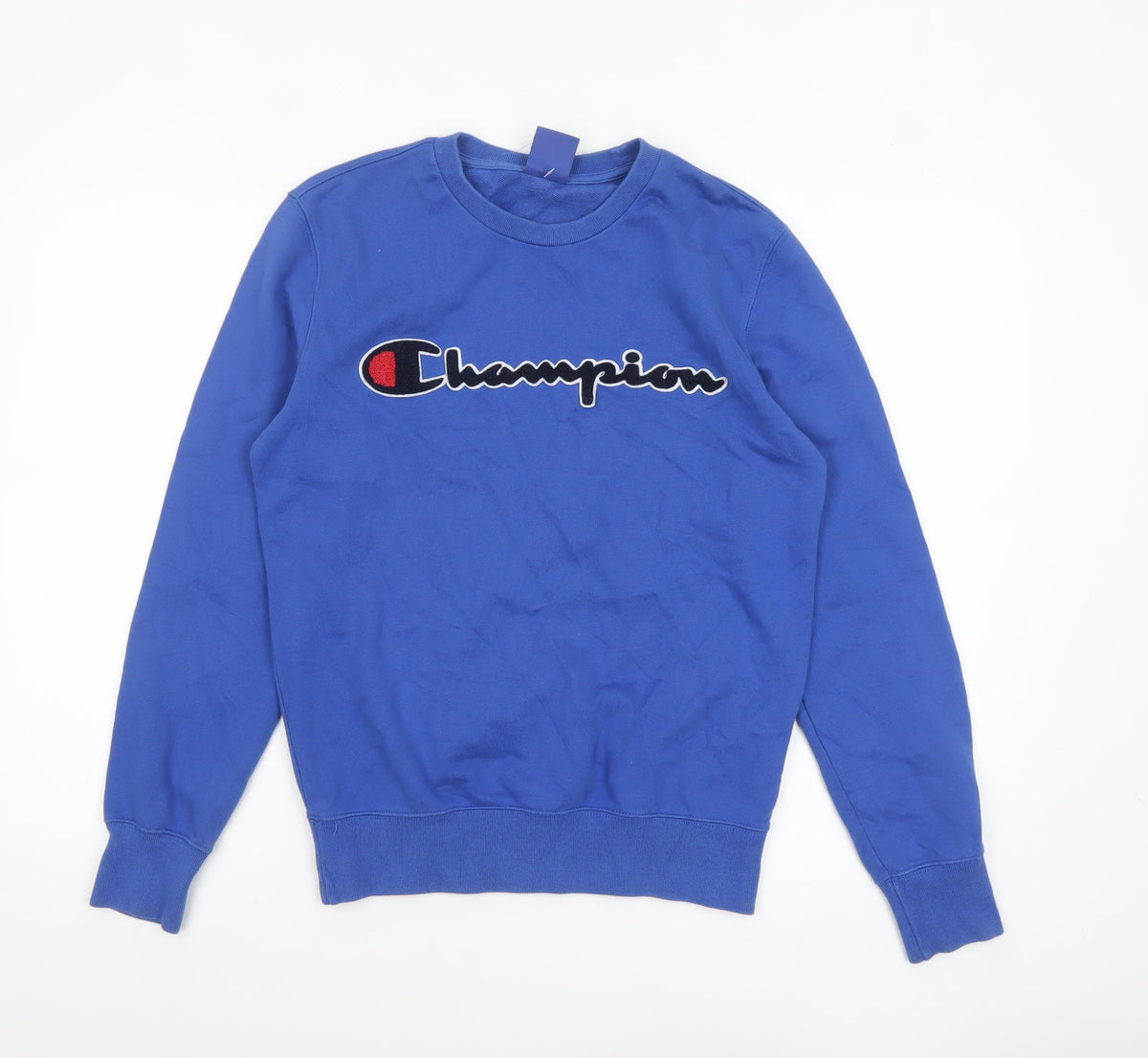 Mens UK Size XS Champion Blue Pullover Sweatshirt