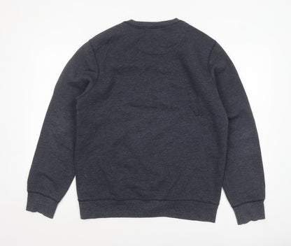 Mens UK Size M Easy Grey Pullover Sweatshirt