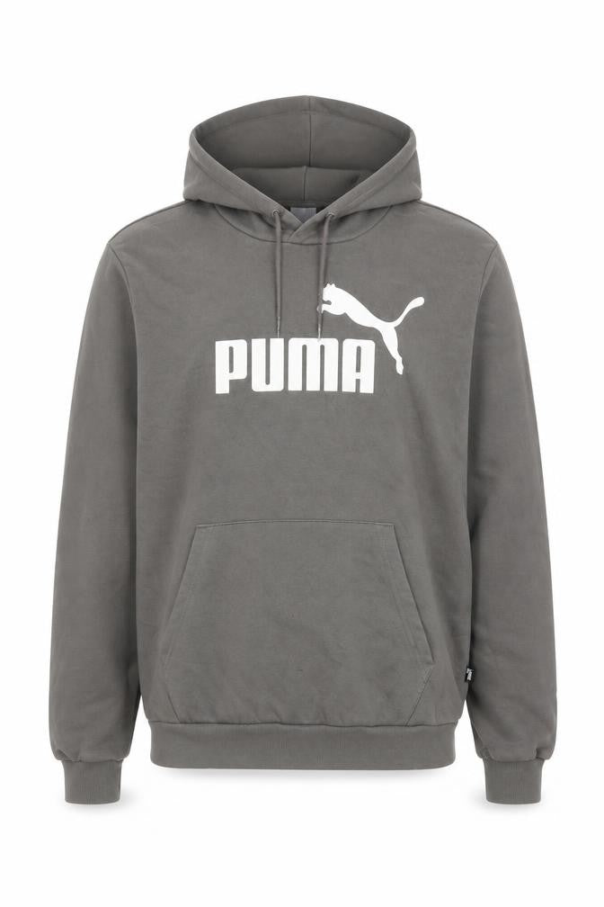 Mens UK Size M PUMA Grey Pullover Hoodie