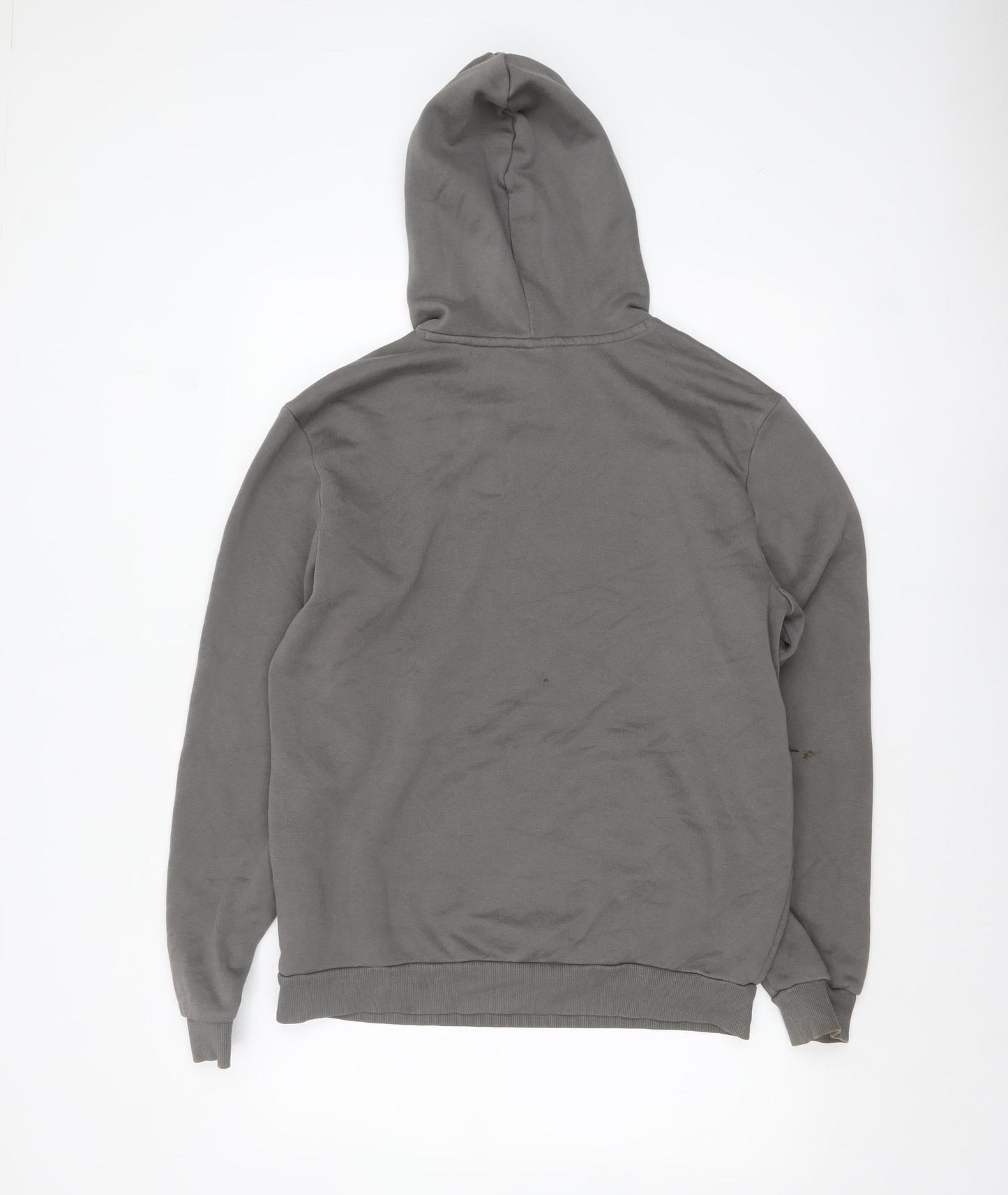 Mens UK Size M PUMA Grey Pullover Hoodie
