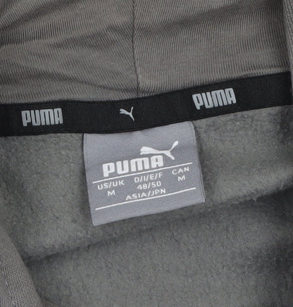 Mens UK Size M PUMA Grey Pullover Hoodie
