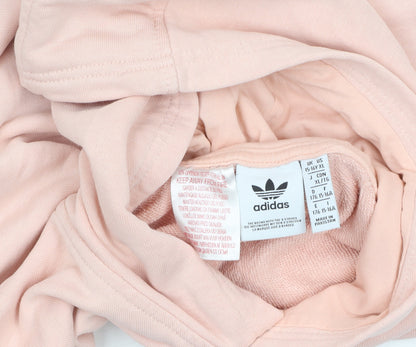 Girls UK Size 15-16 Years adidas Pink Pullover Hoodie