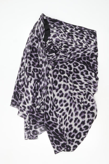 Monsoon Women’s Multicoloured Animal Print Asymmetric Dress Size 12