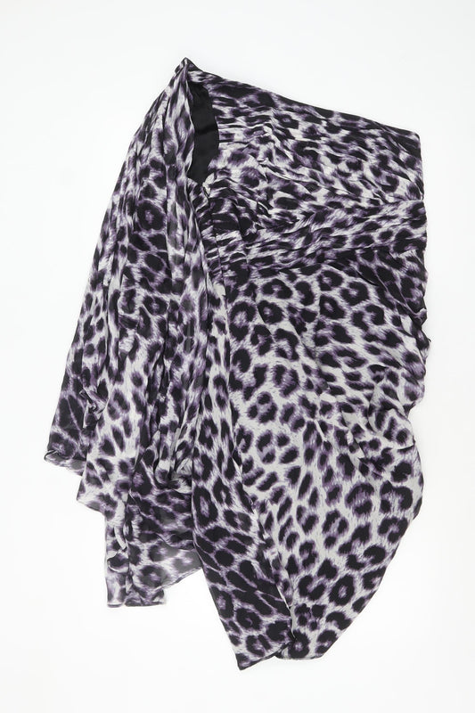 Monsoon Women’s Multicoloured Animal Print Asymmetric Dress Size 12
