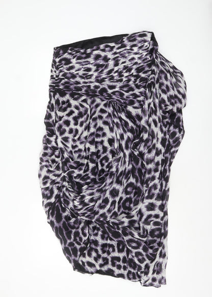 Monsoon Women’s Multicoloured Animal Print Asymmetric Dress Size 12