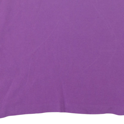 Lacoste Men's Purple Classic Fit Cotton Polo Shirt Size M