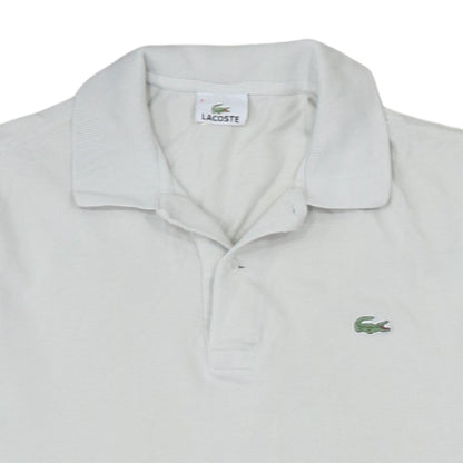 Lacoste Men’s White Short Sleeve Cotton Polo Shirt Size S