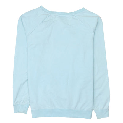 Womens UK Size M Nike Blue Pullover Sweatshirt
