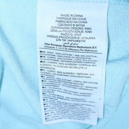 Womens UK Size M Nike Blue Pullover Sweatshirt