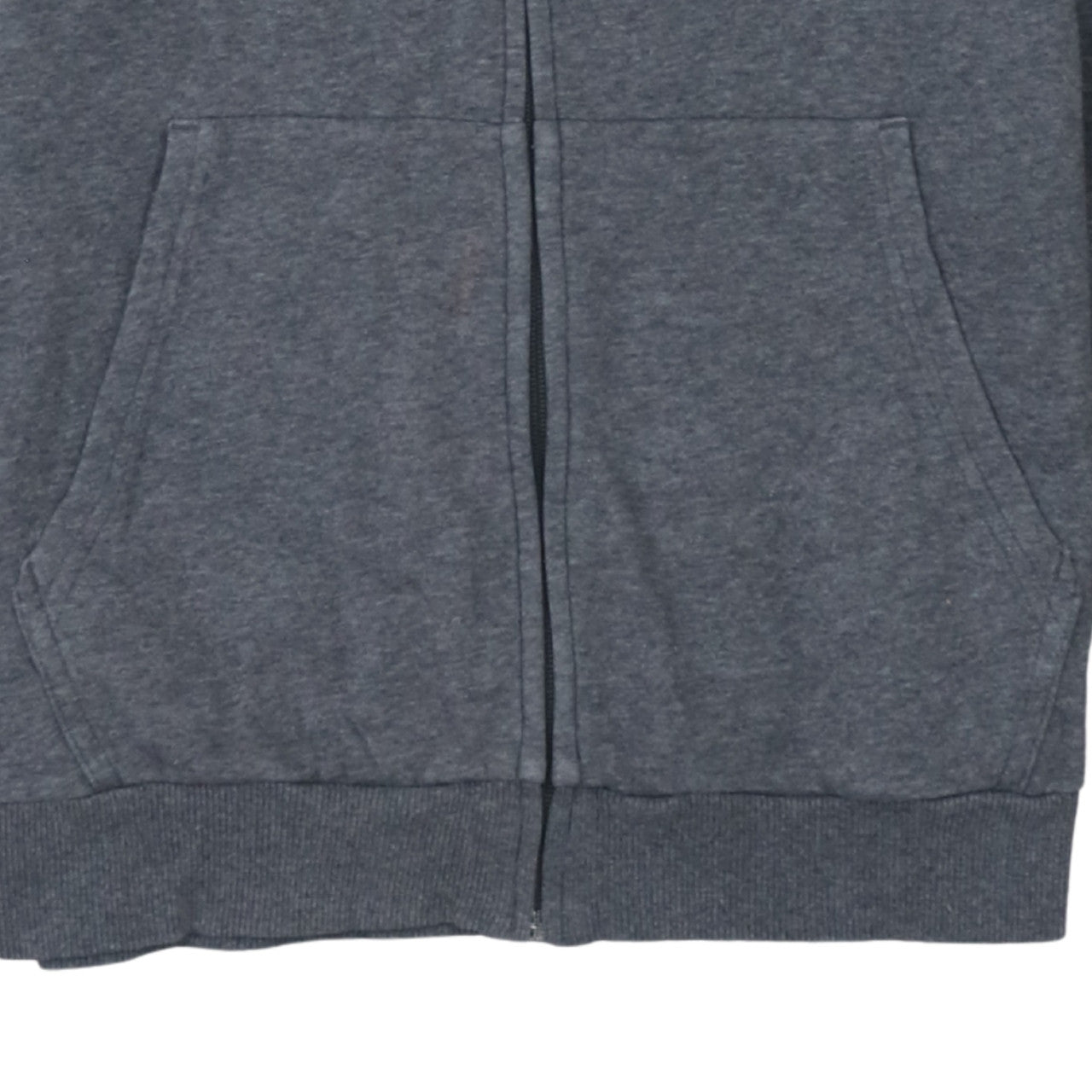 Mens UK Size S Under Armour Grey Full Zip Hoodie