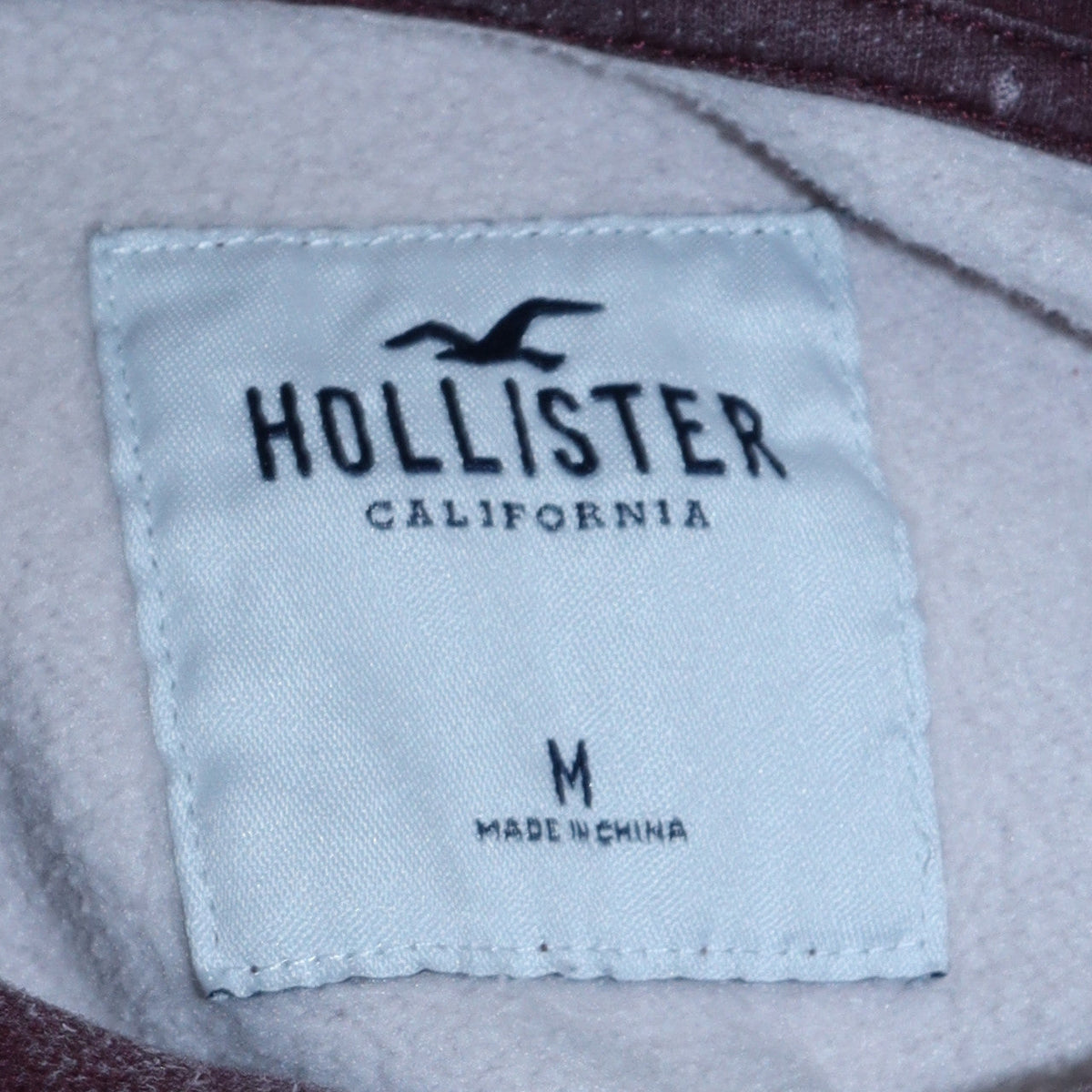 Mens UK Size M Hollister Multicoloured Pullover Hoodie