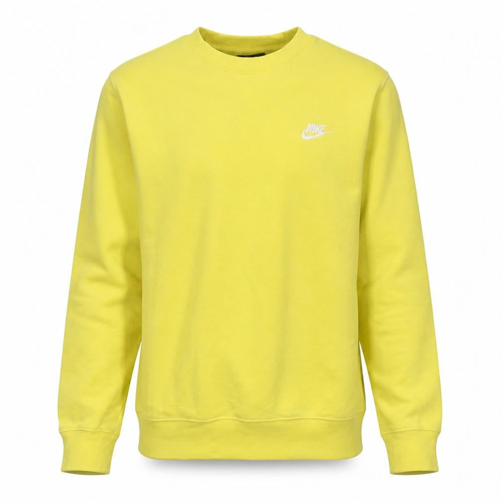 Mens UK Size XS Nike Yellow Pullover Sweatshirt