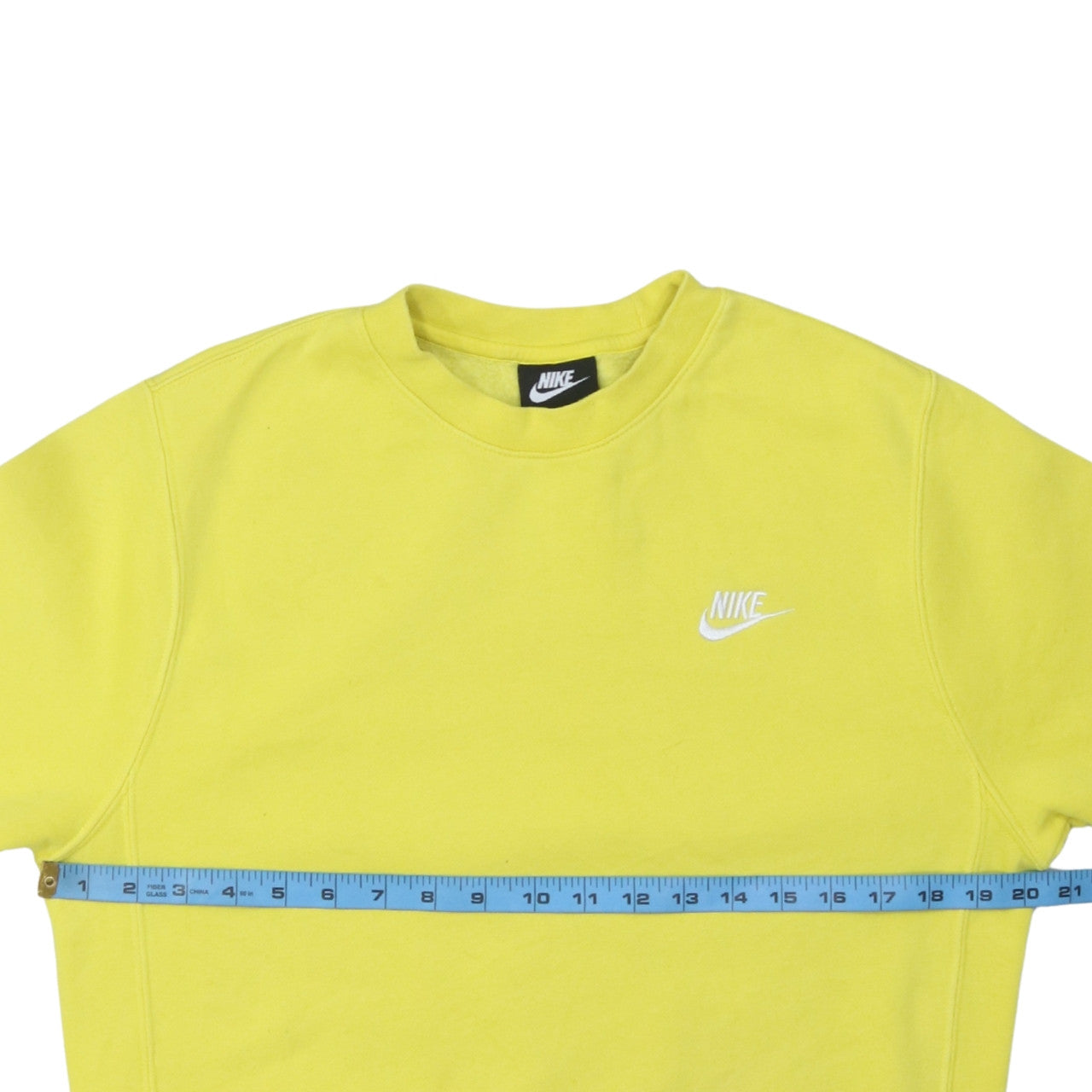 Mens UK Size XS Nike Yellow Pullover Sweatshirt