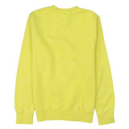 Mens UK Size XS Nike Yellow Pullover Sweatshirt