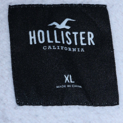 Womens UK Size XL Hollister Pink Pullover Hoodie