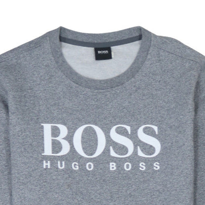 Mens UK Size S Hugo Boss Grey Pullover Sweatshirt