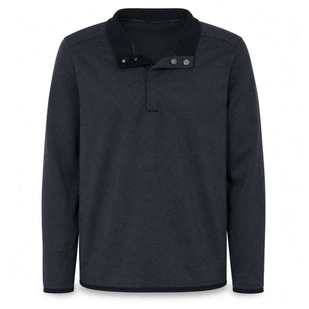 Mens UK Size L Under Armour Black Henley Sweatshirt