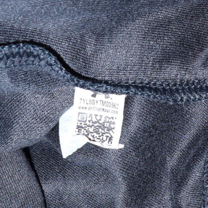 Mens UK Size L Under Armour Black Henley Sweatshirt