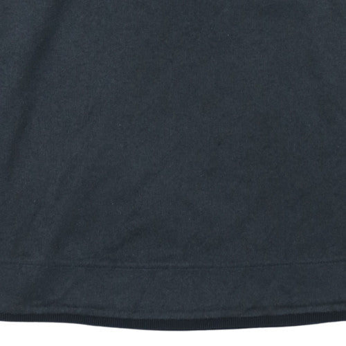 Mens UK Size L Under Armour Black Henley Sweatshirt