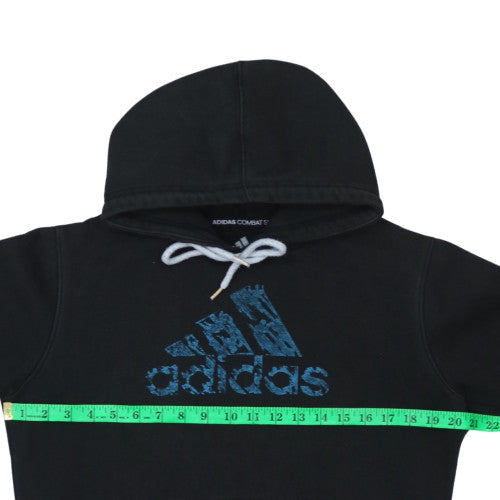 Mens UK Size S Adidas Black Pullover Hoodie