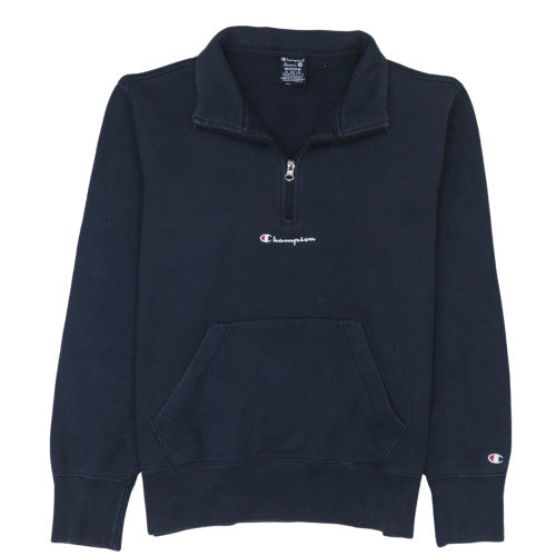 Womens UK Size M Champion Black Pullover Sweatshirt
